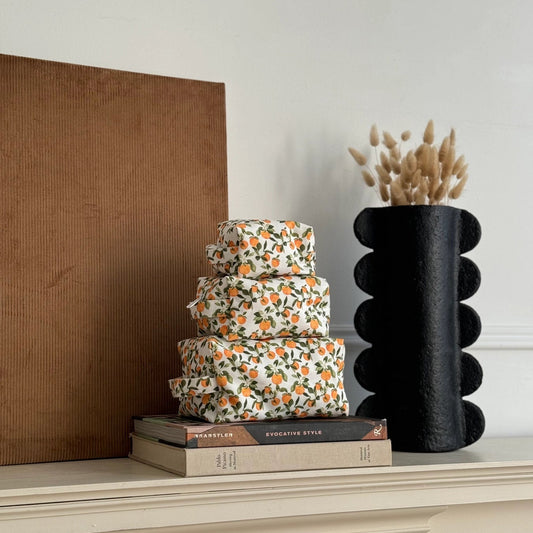 Clementine Makeup Bag—Medium