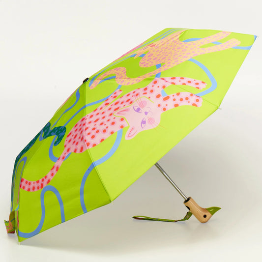 Eco-friendly Compact Duck Umbrella—Cats