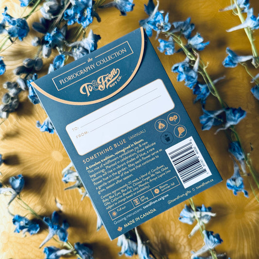 Something Blue Wildflowers—Wedding Seed Packet