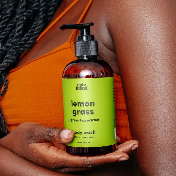 Lemongrass Body Wash Vegan: 8oz