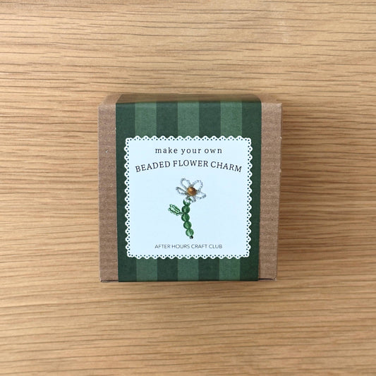 Beaded Flower Charm Craft Kit