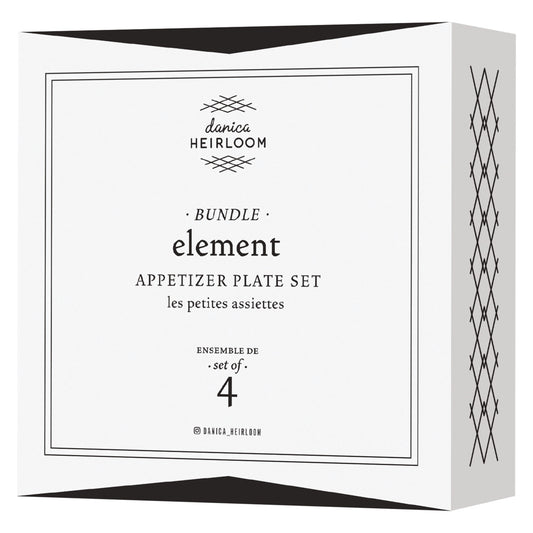Element Appetizer Plate—Set of 4