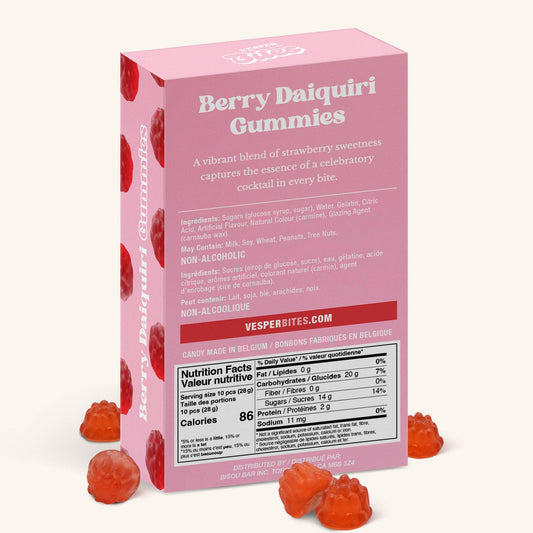 Berry Daiquiri Gummies—Alcohol-Free