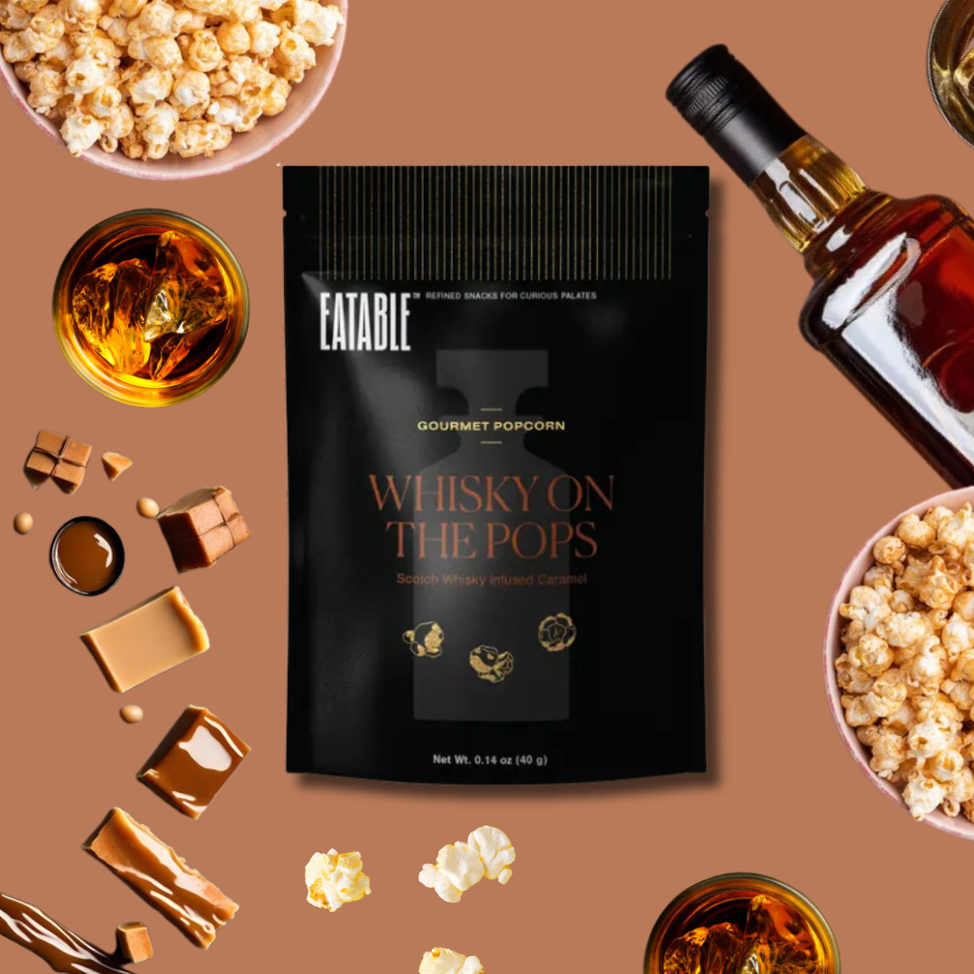Mini Whisky on the Pops Gourmet Caramel Kettle Popcorn, 40 gram bag