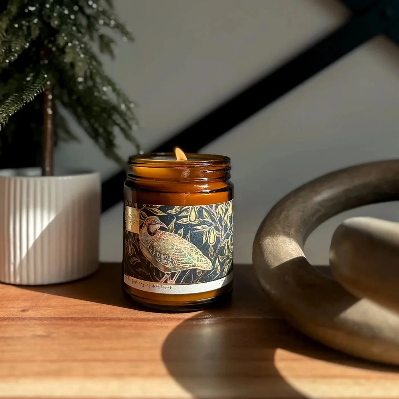 On the First Day of Christmas—Scented Christmas Candle