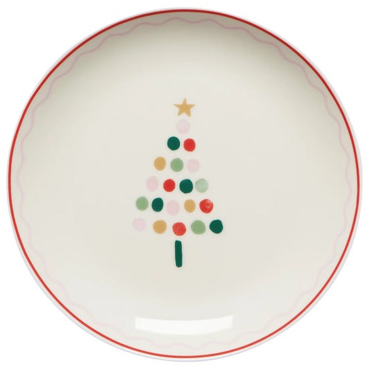 Glitzmas Appetizer Plates