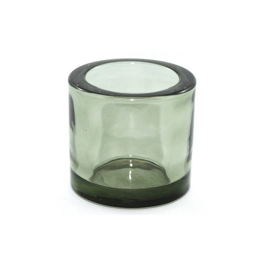 Green Glass Votive Holder