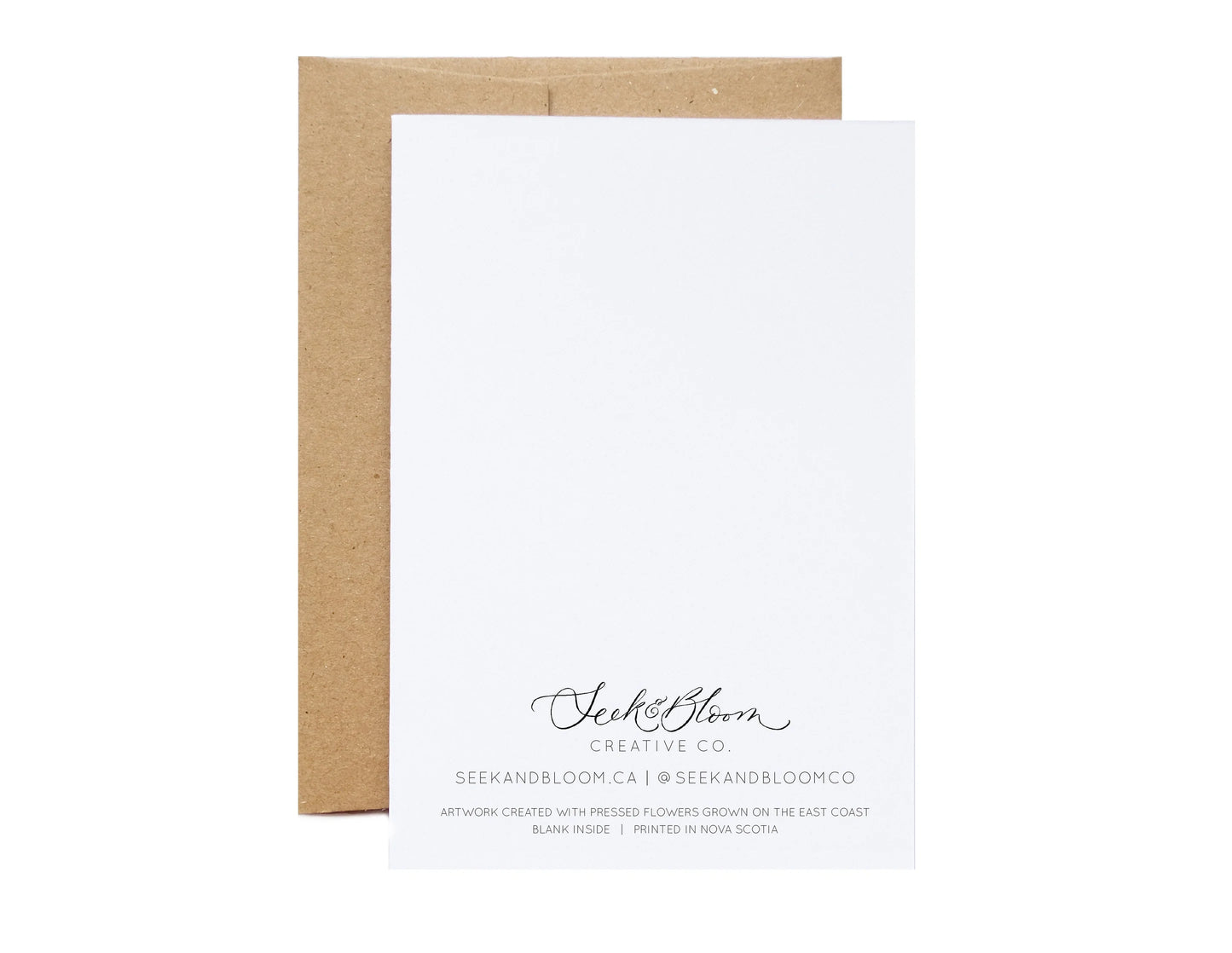 New Brunswick Map—Greeting Card