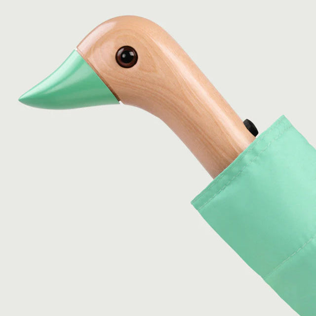 Eco-friendly Compact Duck Umbrella—Solid Colours