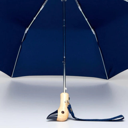 Eco-friendly Compact Duck Umbrella—Solid Colours