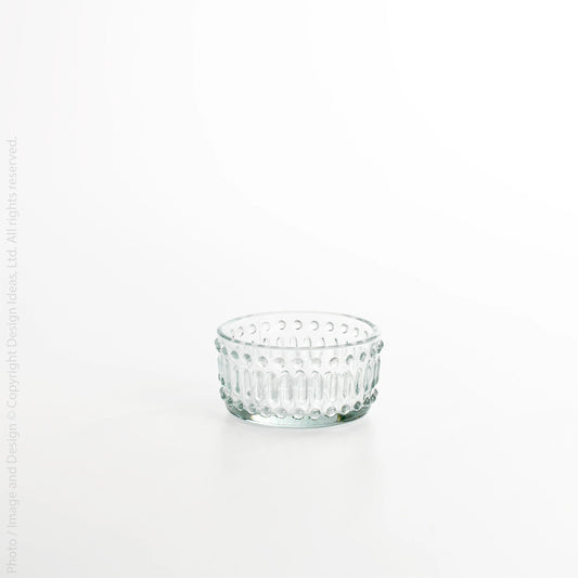 Small Morse Recycled Mouth Blown Glass Bowl