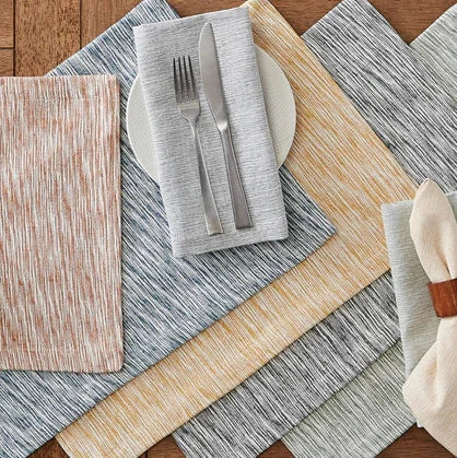 Elegant Mini Rib Weave Cotton Placemat