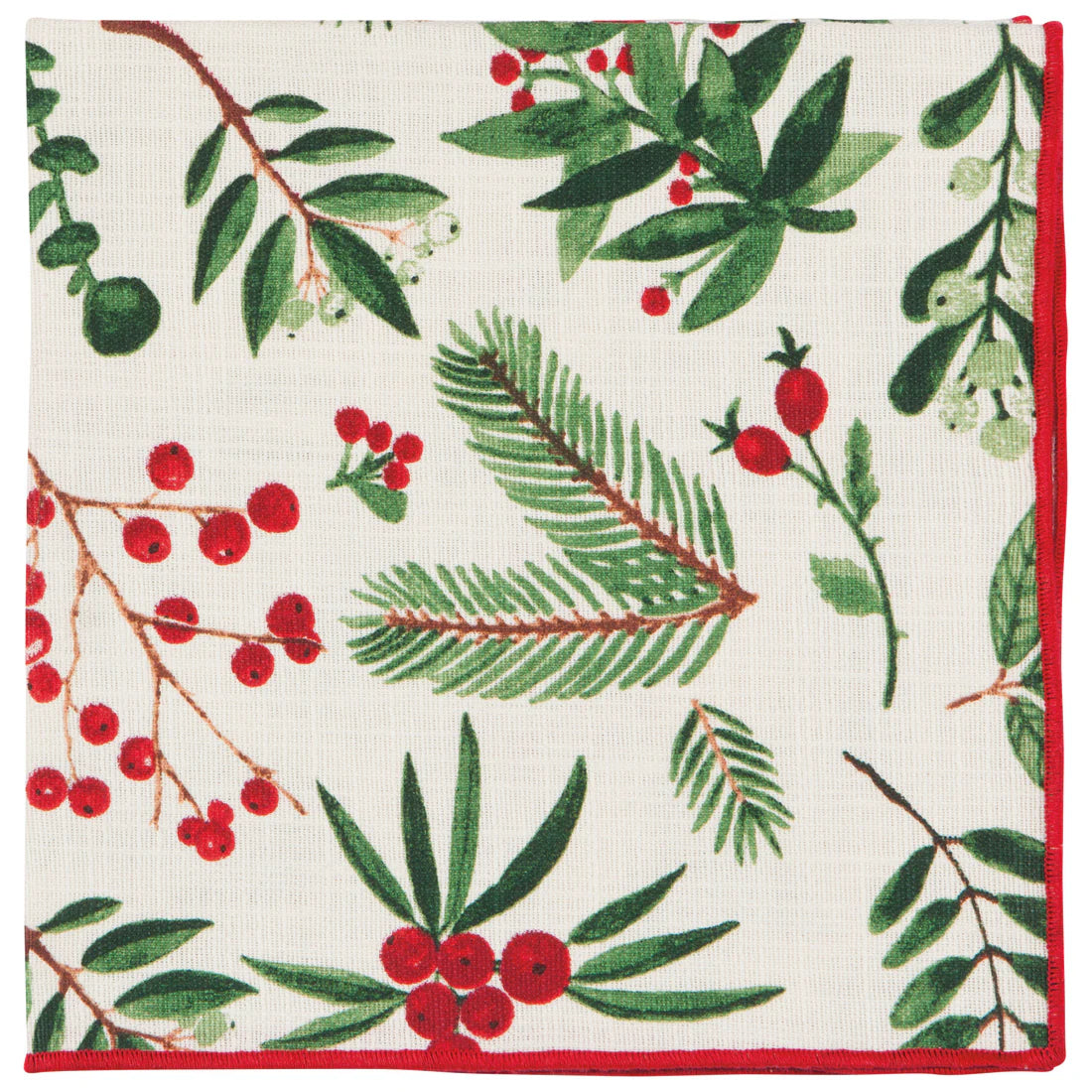 Winterberry Printed Cloth Napkins—Set of 4