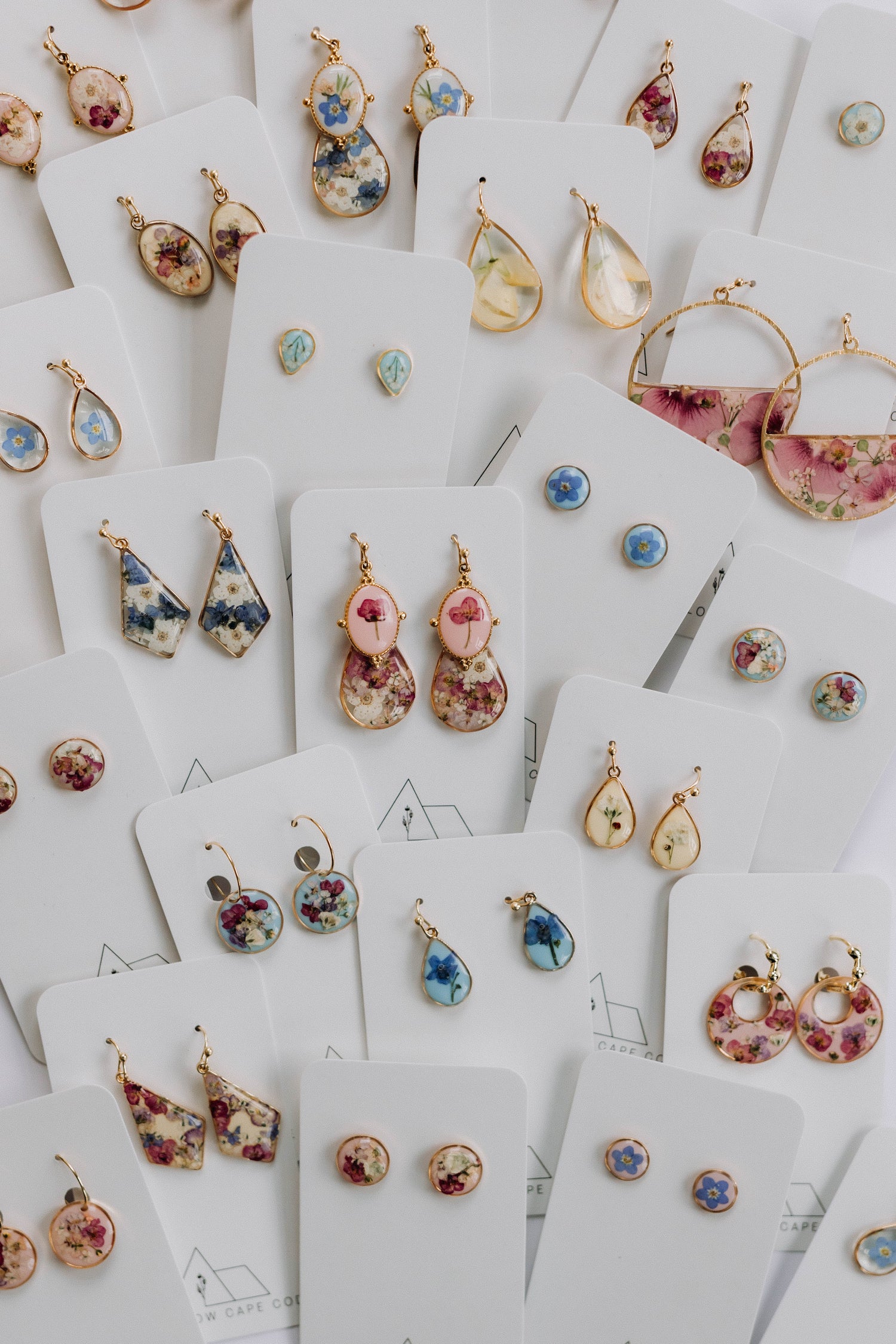 Yellow Cape Cod Earrings
