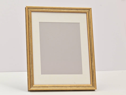 Gold Frame with Red Undertones