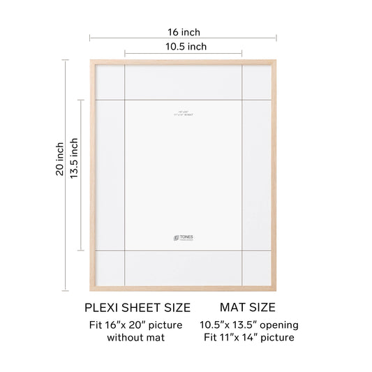 16x20 Dryades Wooden Frame