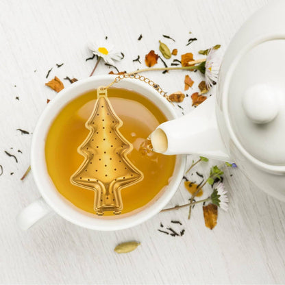 Christmas Tree Stainless Steel Tea Infuser