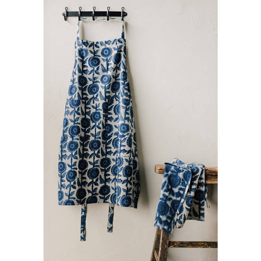 Gilia Block Print Dishtowel