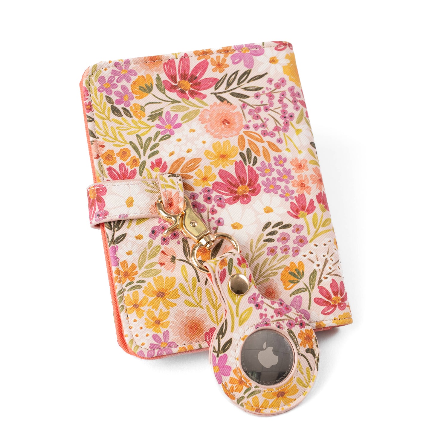 Primrose Petals AirTag Keychain