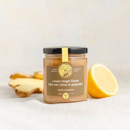 Lemon Ginger Infused Honey—350 g