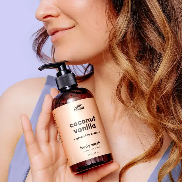 Coconut Vanilla Body Wash Vegan: 2oz