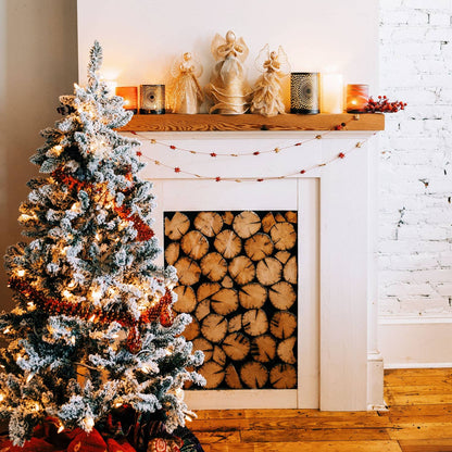 Snowy Star Garland