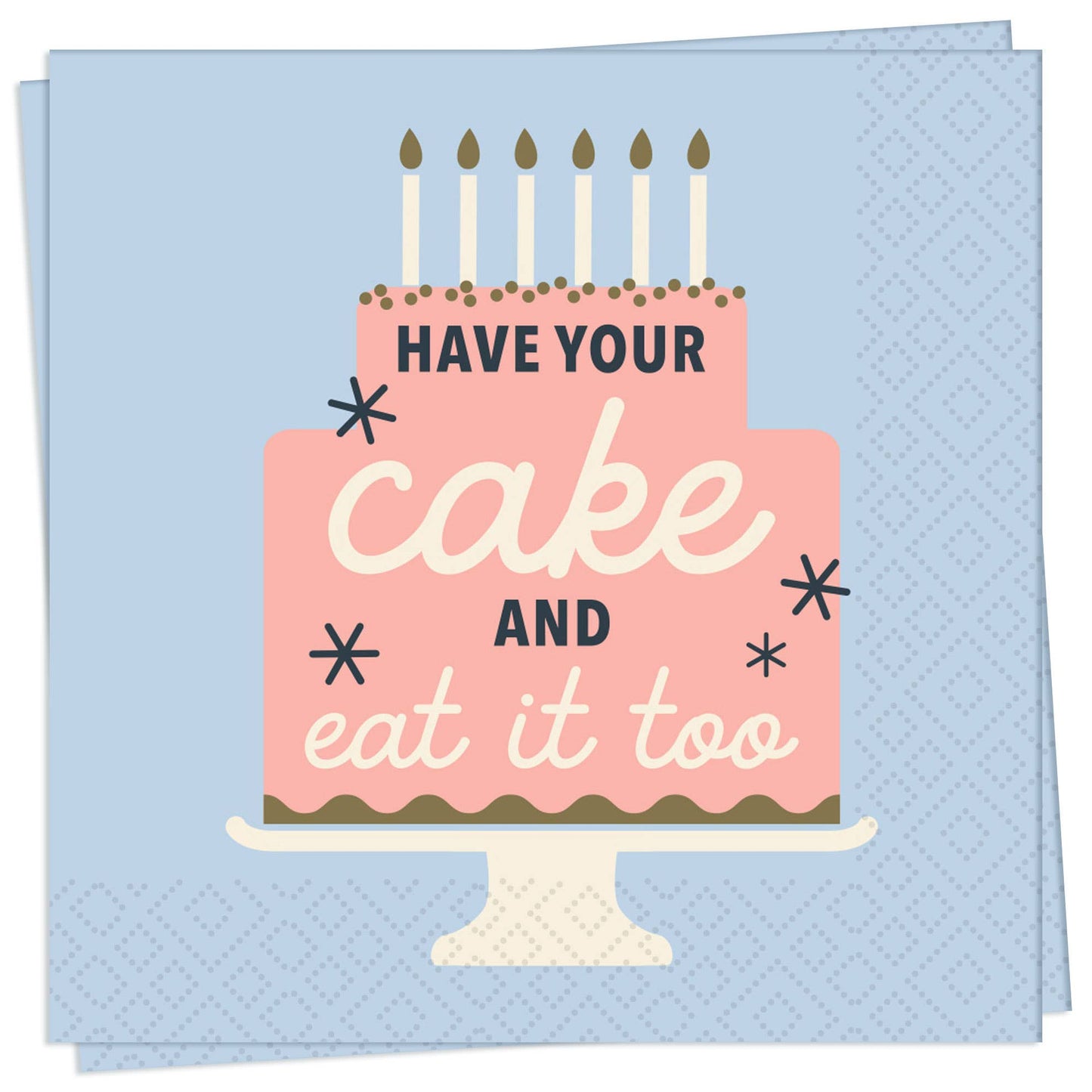 Have Your Cake Cocktail Napkin