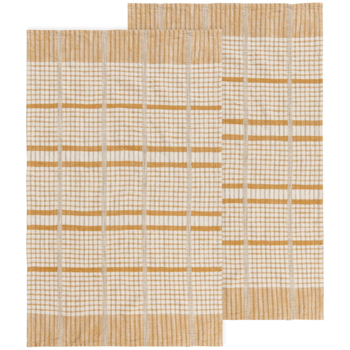 Saffron Finley Check Dishtowels—Set of 2