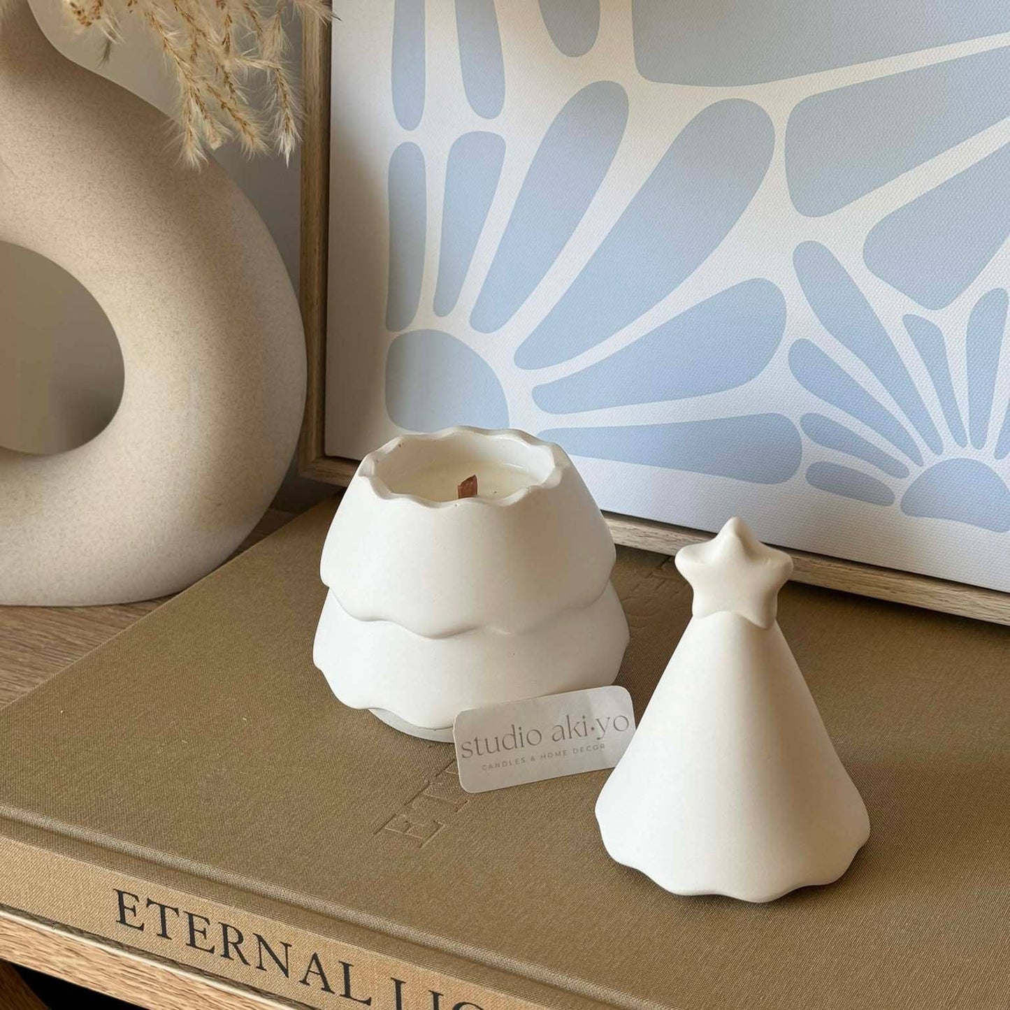 Winter Forest Soy Candle—Christmas Candle