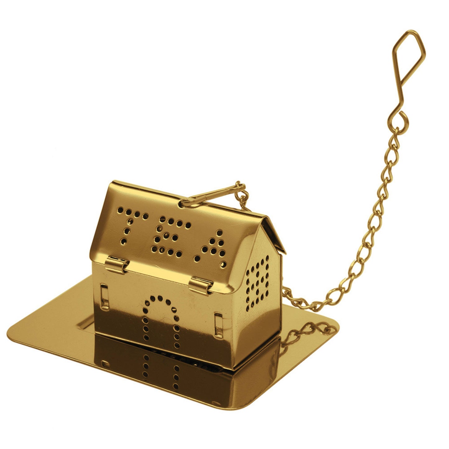 Golden House Tea Infuser: Steep with Style & Elegance