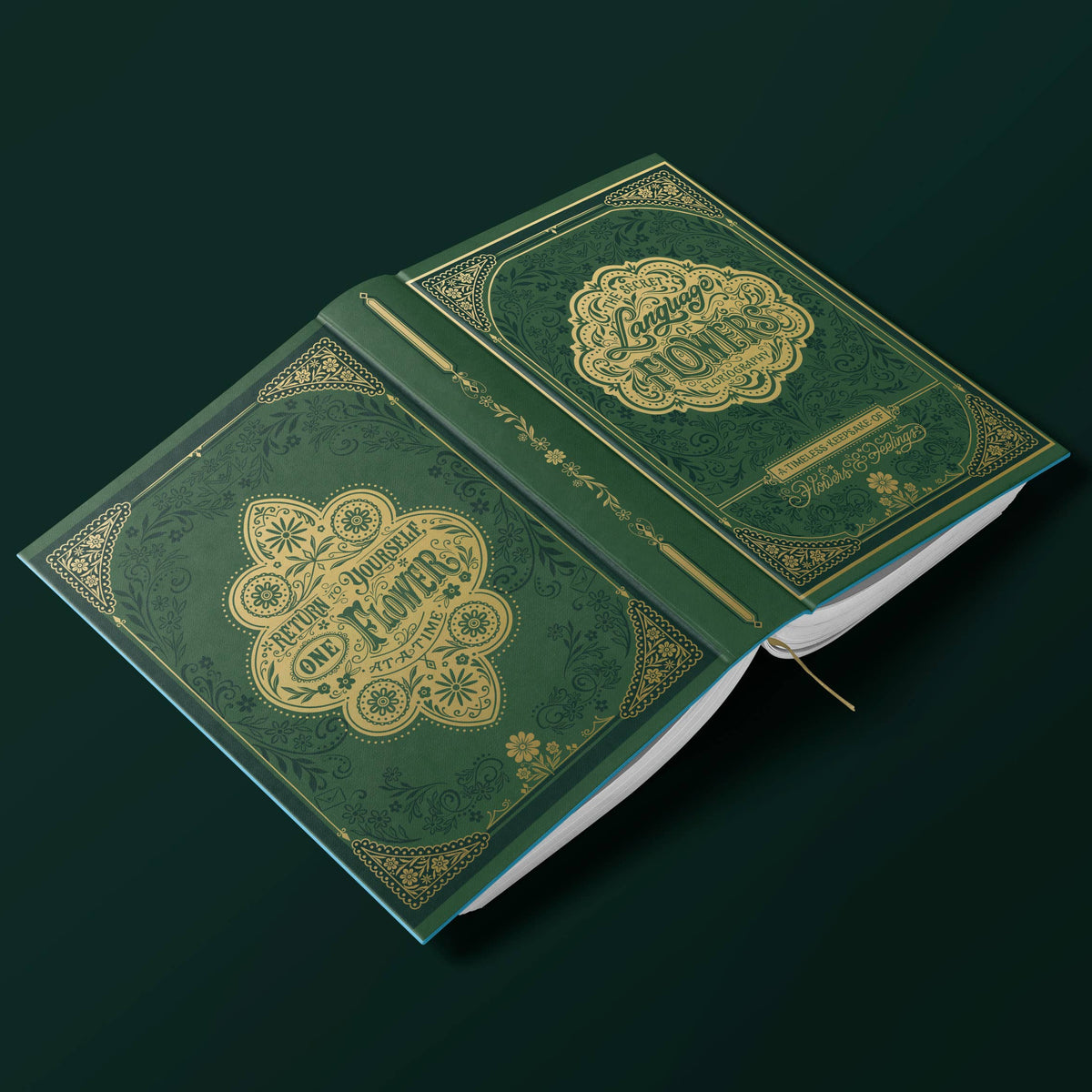 Language of Flowers Botanical Journal Notebook