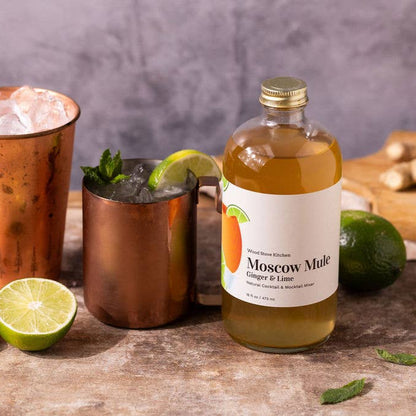 Moscow Mule Natural Cocktail & Mocktail Mixer, 16 fl oz