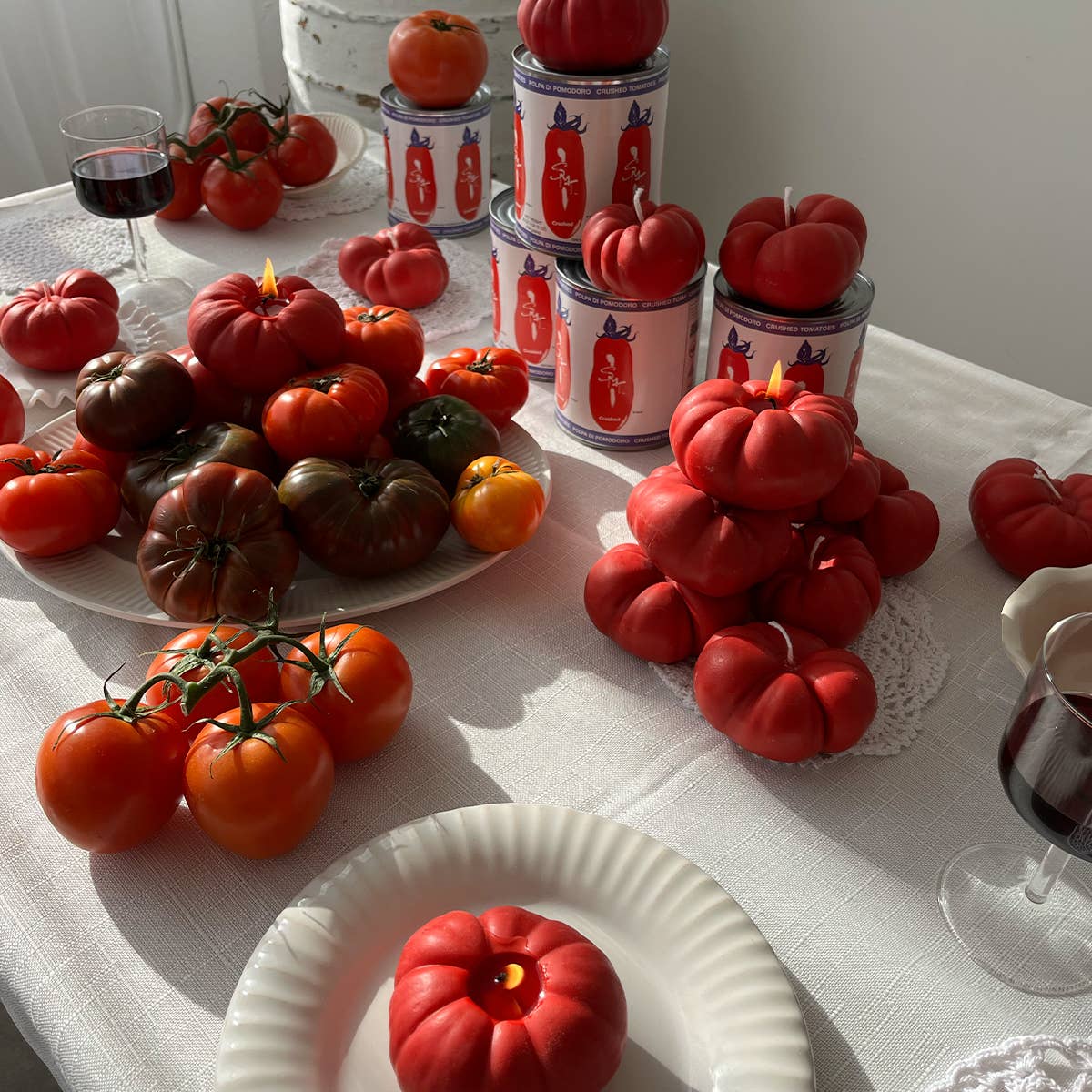 Red Heirloom Tomato Candle