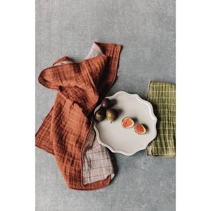 Olive Branch Double Weave Napkins Set of 4