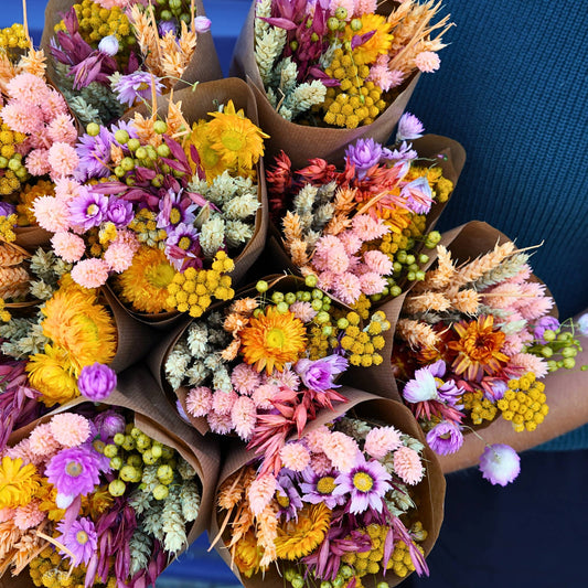 Sunny Delight Dried Floral Market Bouquet