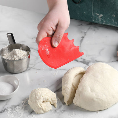 NEW! Dough & Bench Scraper – Silicone with Steel Core