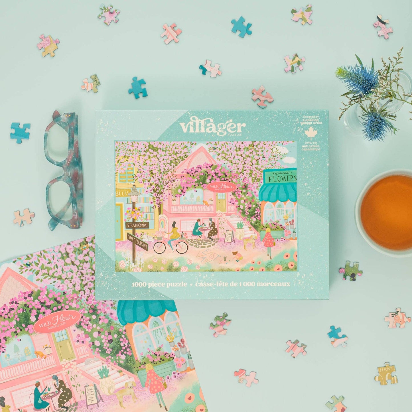 City in Bloom—1000-Piece Puzzle