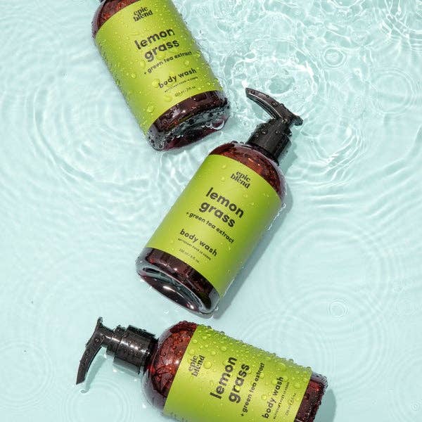 Lemongrass Body Wash Vegan: 8oz