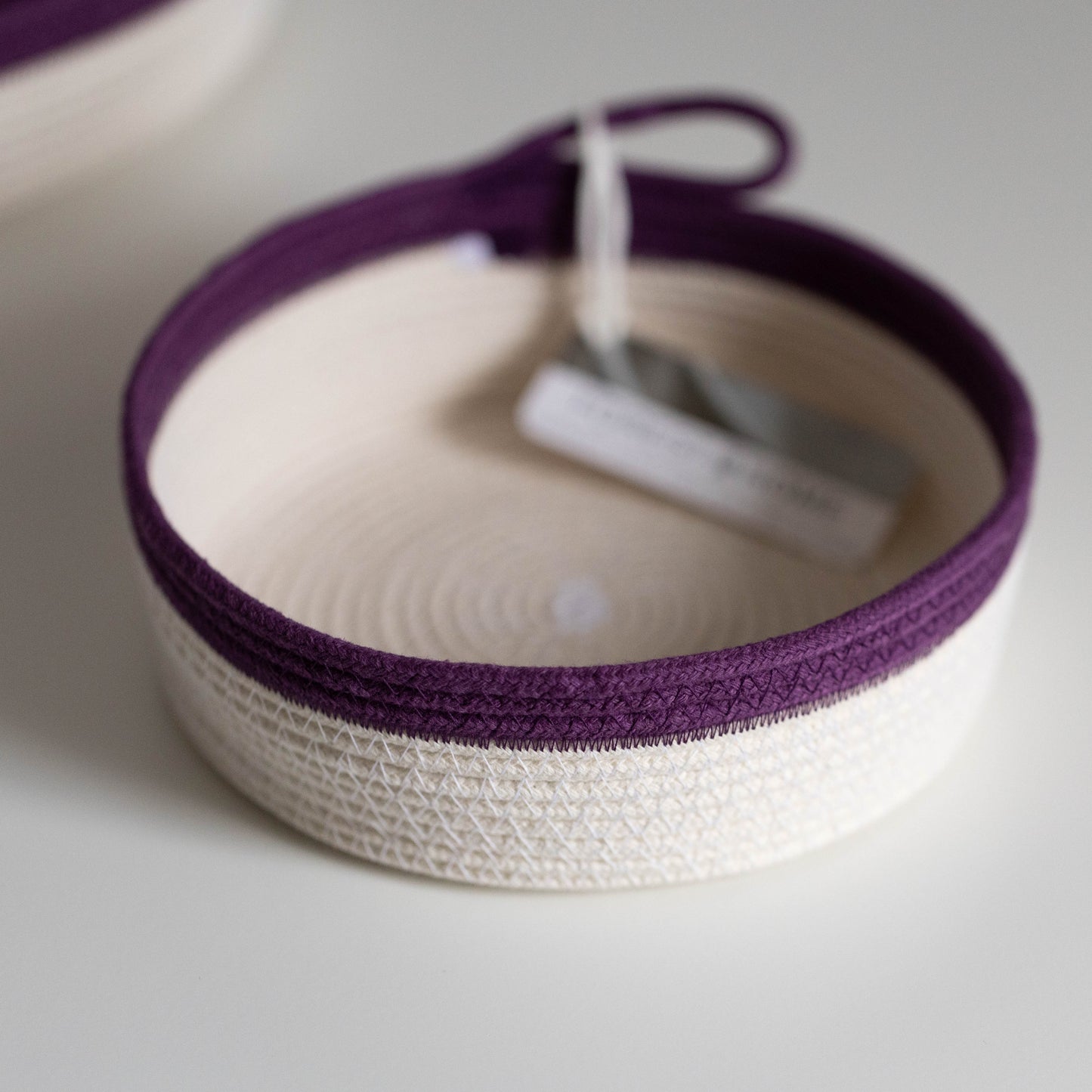 Sugar Plum Cotton Rope Tray
