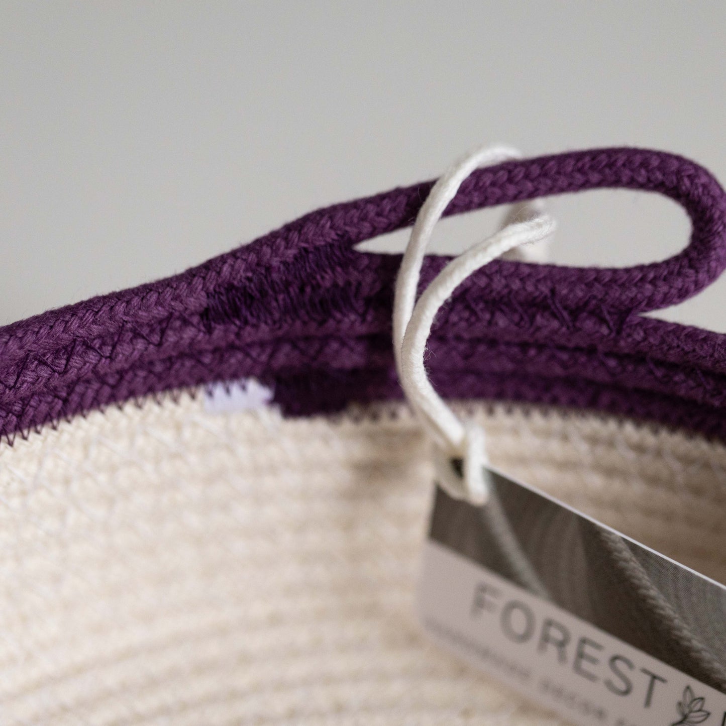 Sugar Plum Cotton Rope Tray