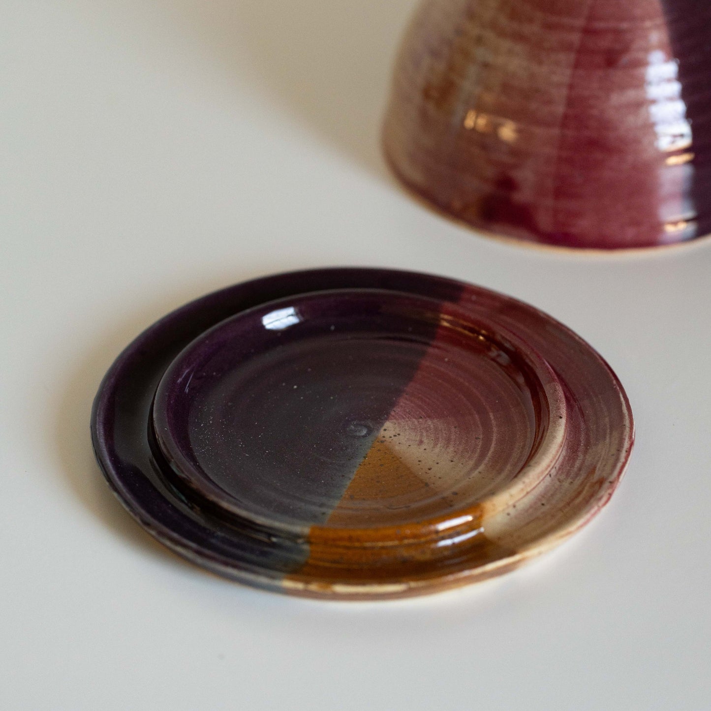 Butter Dish by Alicia Kate Pottery