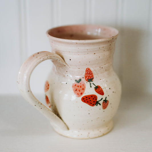 The Strawberry Booty Mug by Alicia Kate