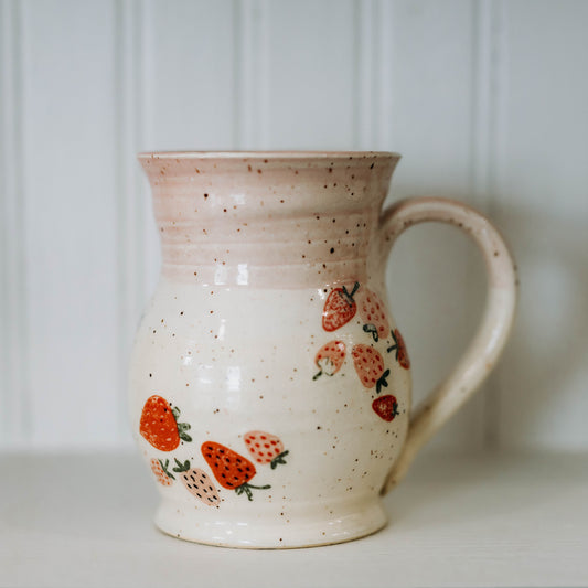 The Strawberry Booty Mug by Alicia Kate