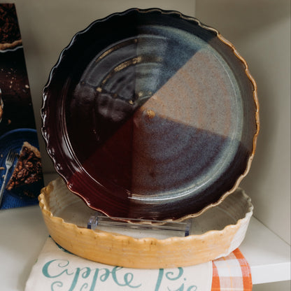 Very Berry Pie Plate by Alicia Kate Pottery