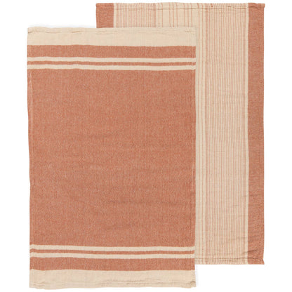Linea Cinnamon Stick Woven Dishtowels Set of 2