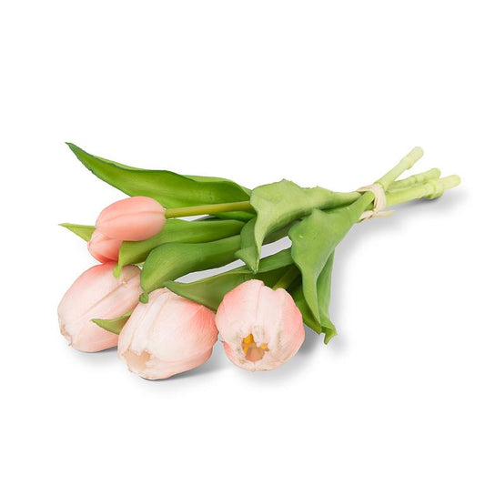 Pink Real Touch Tulips
