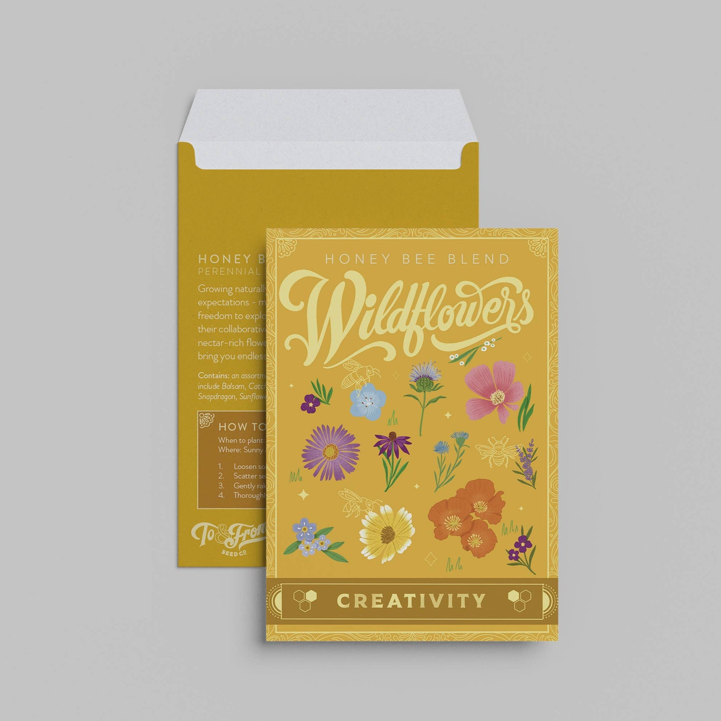 Wildflower Seeds (Honey Bee Blend)—Creativity