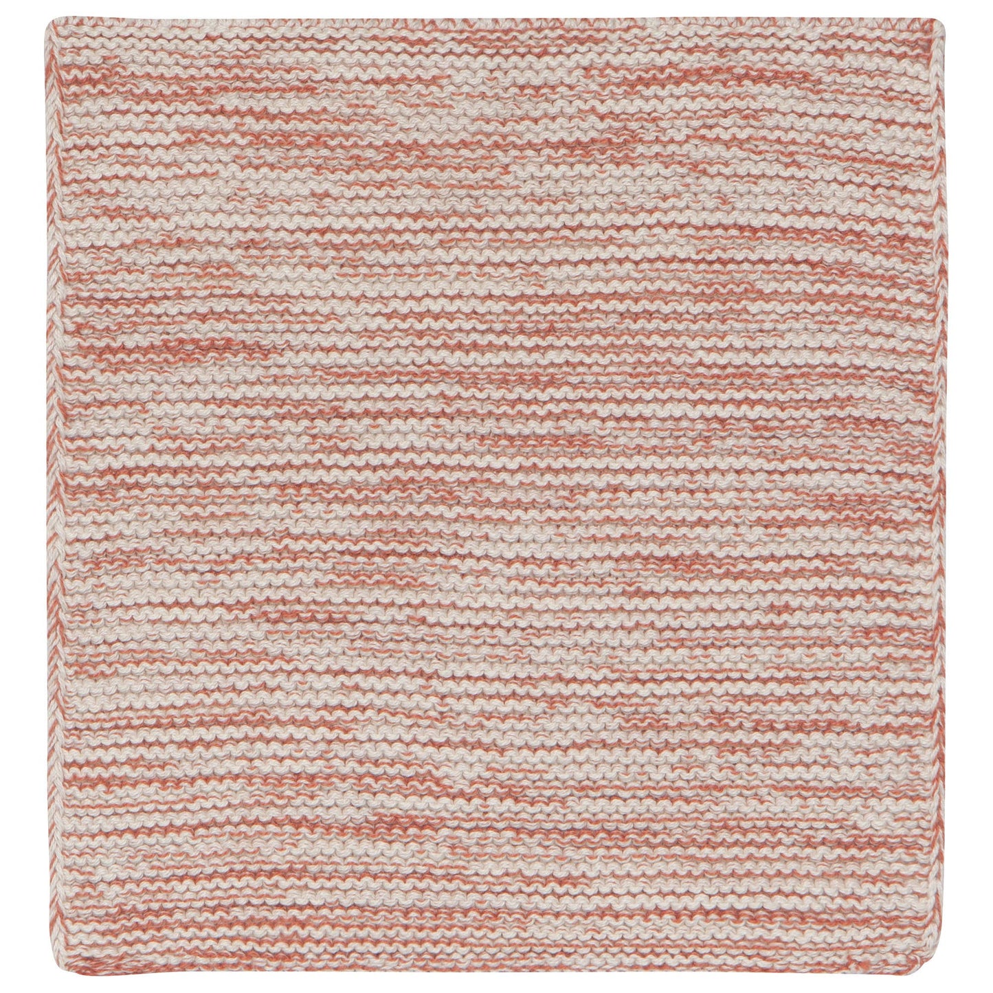 Clay Hand-Knit Cotton Dishcloths–Set of 2
