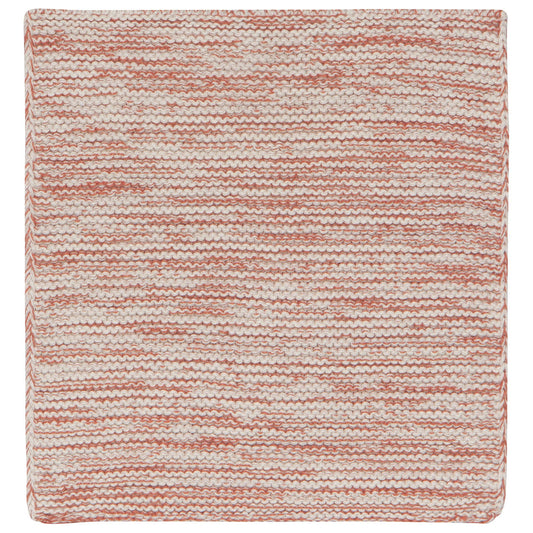 Clay Hand-Knit Cotton Dishcloths–Set of 2