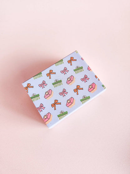 Gift Wrap Matchbox with Colorful Matchsticks